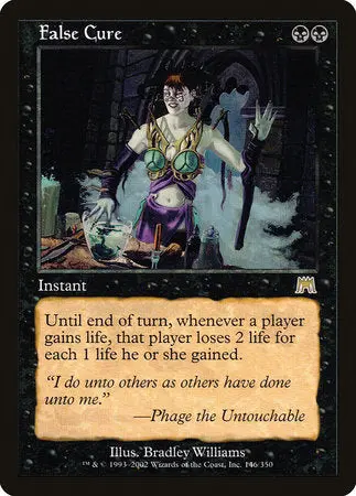 False Cure [Onslaught] 1