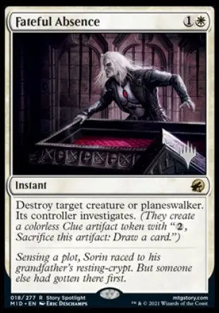 Fateful Absence (Promo Pack) [Innistrad: Midnight Hunt Promos] 1
