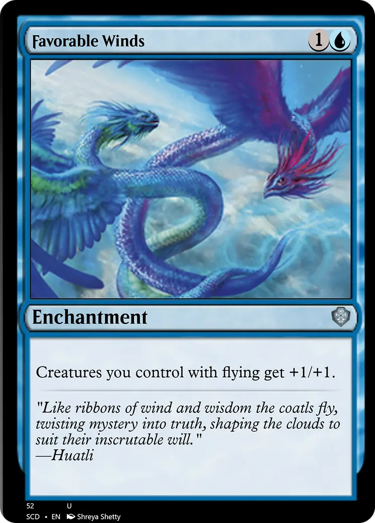 Favorable Winds [Starter Commander Decks] 1