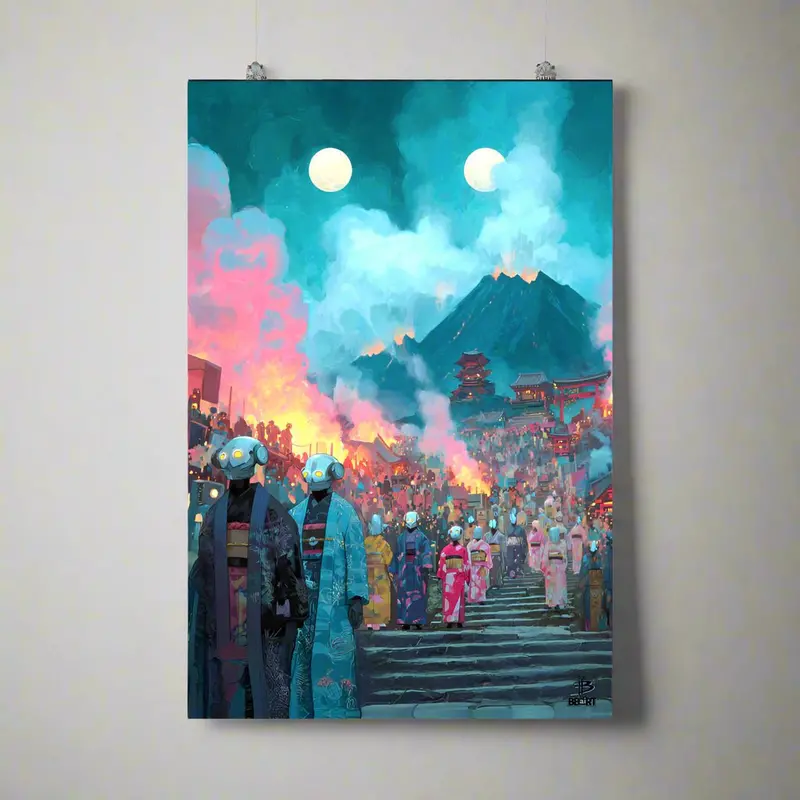 Festival Of The Twin Moons – Photo Paper Poster 1