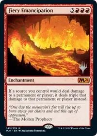 Fiery Emancipation [Promo Pack: Core Set 2021] 1