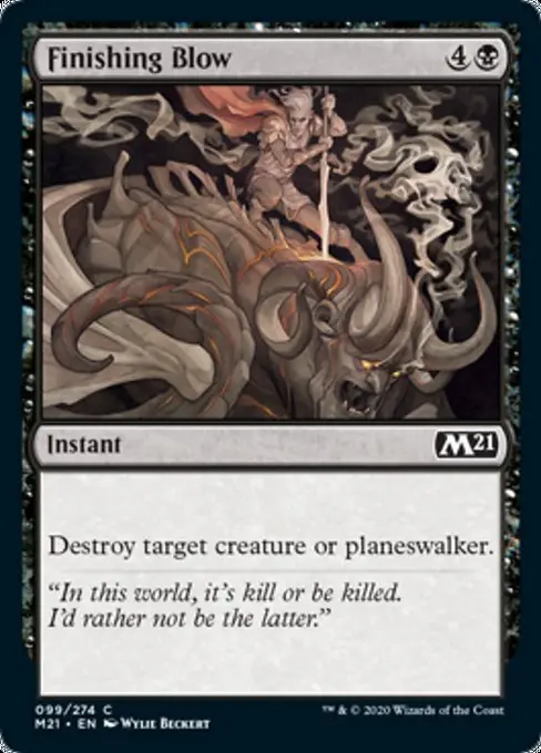 Finishing Blow [Core Set 2021] 1