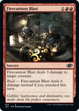 Firecannon Blast [Jumpstart 2022] 1