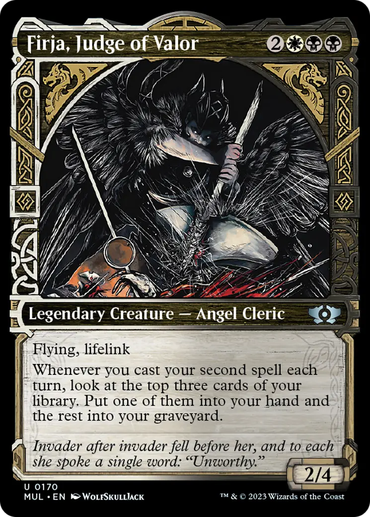 Firja, Judge Of Valor (Halo Foil) [Multiverse Legends] 1