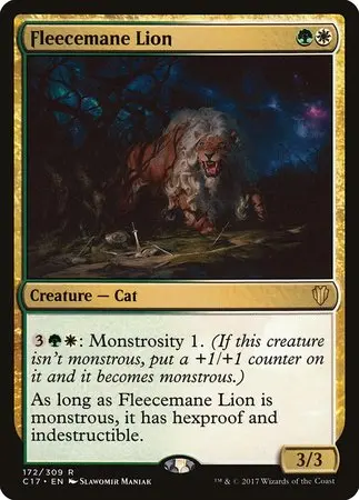 Fleecemane Lion [Commander 2017] 1
