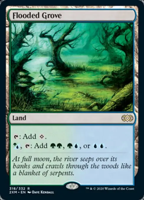 Flooded Grove [Double Masters] 1