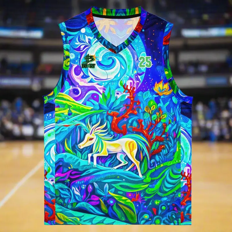 Foilage Of Wonder – Premium Basketball Jersey 1