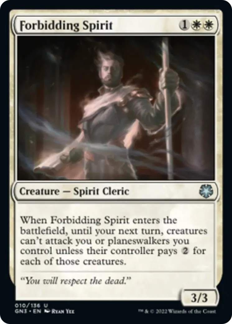 Forbidding Spirit [Game Night: Free-For-All] 1