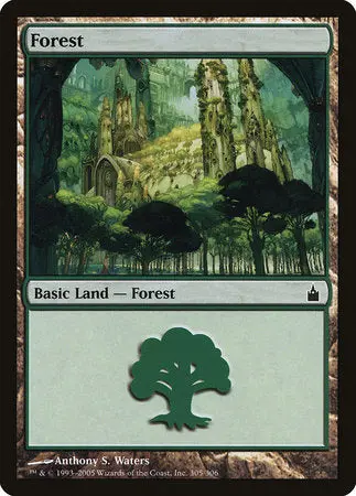 Forest (305) [Ravnica: City Of Guilds] 1