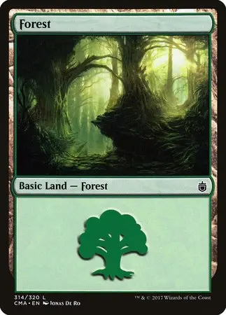 Forest (314) [Commander Anthology] 1