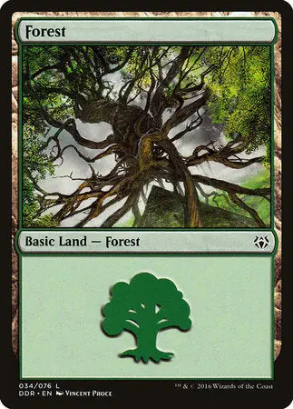 Forest (34) [Duel Decks: Nissa Vs. Ob Nixilis] 1