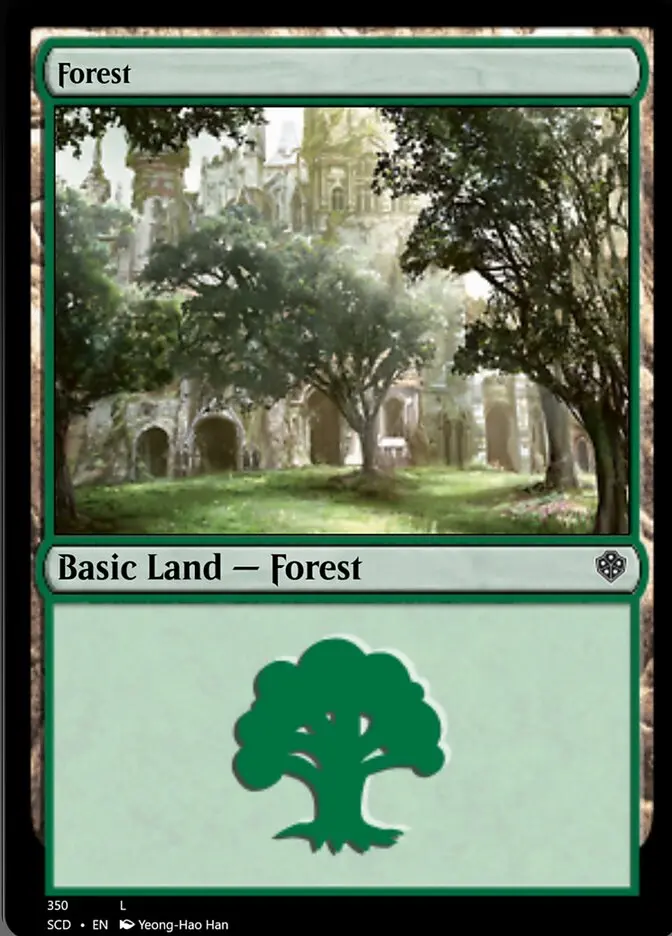 Forest (350) [Starter Commander Decks] 1