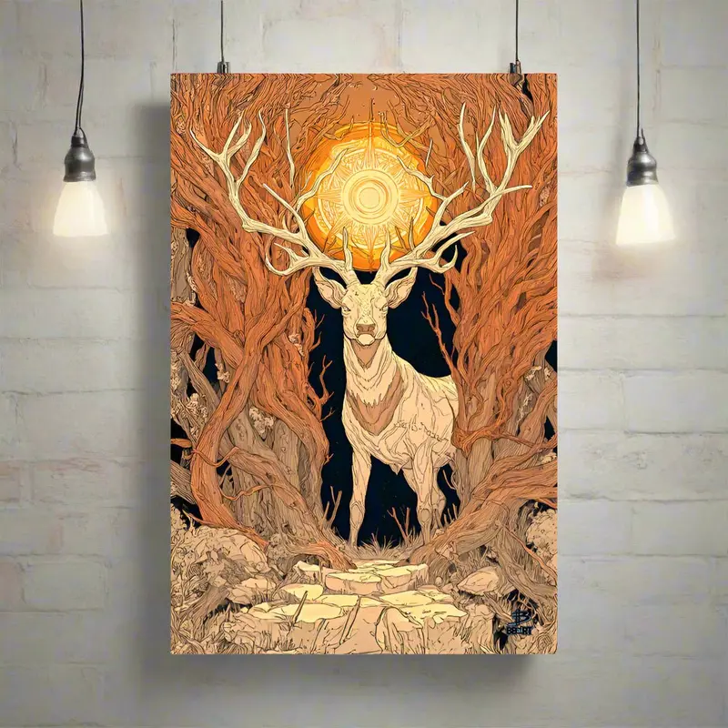 Forestwarden Stag – Photo Paper Poster 9