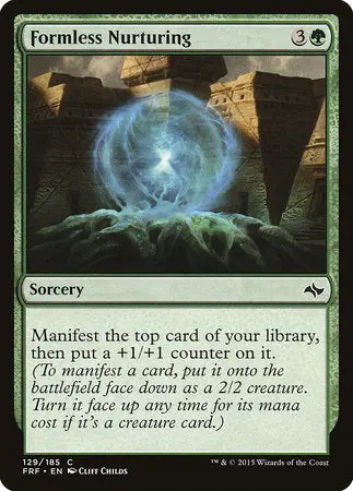 Formless Nurturing [Fate Reforged] 1