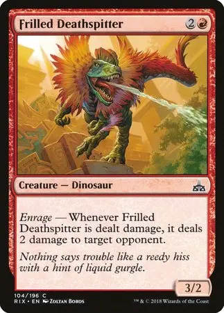 Frilled Deathspitter [Rivals Of Ixalan] 1