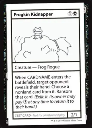 Frogkin Kidnapper [Mystery Booster Playtest Cards] 1