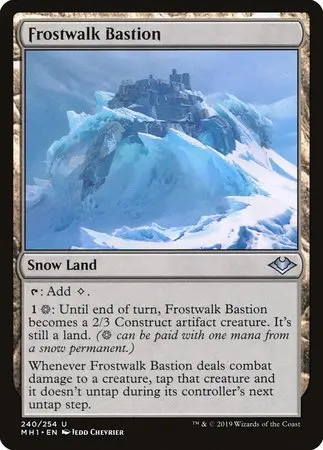 Frostwalk Bastion [Modern Horizons] 1