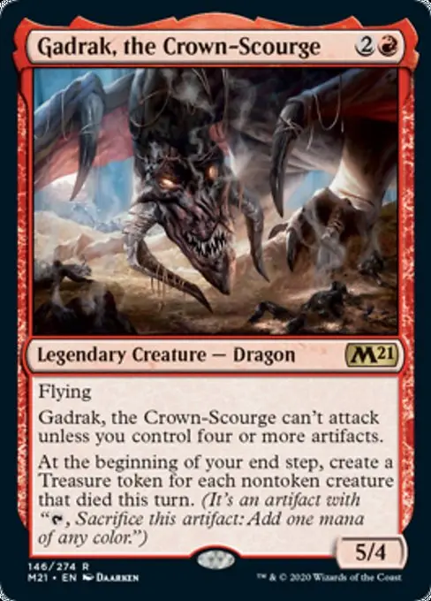 Gadrak, The Crown-Scourge [Core Set 2021] 1