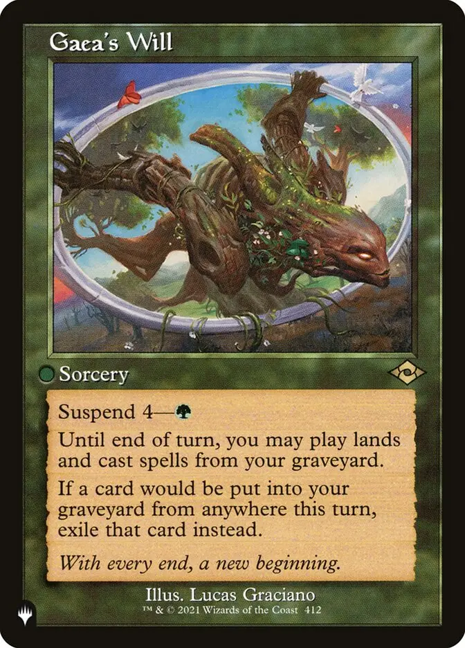 Gaea's Will [The List] 1