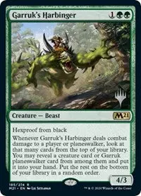 Garruk's Harbinger [Promo Pack: Core Set 2021] 1