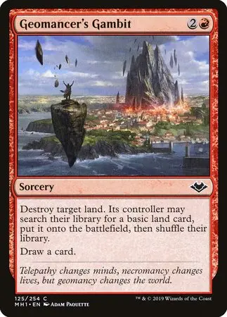 Geomancer's Gambit [Modern Horizons] 1
