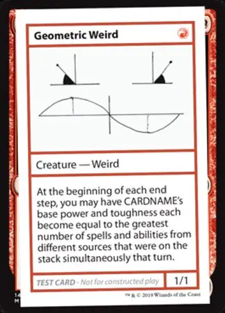 Geometric Weird [Mystery Booster Playtest Cards] 1