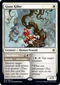 Giant Killer // Chop Down [Promo Pack: Throne Of Eldraine] 1
