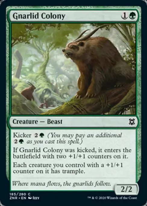 Gnarlid Colony [Zendikar Rising] 1
