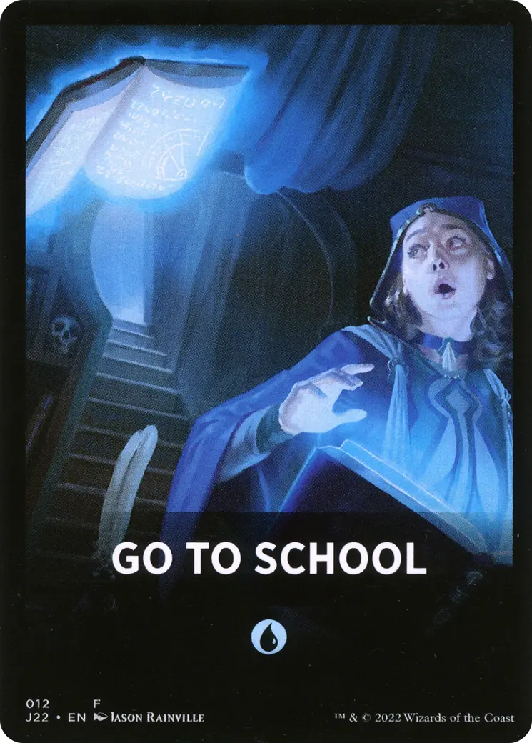 Go To School Theme Card [Jumpstart 2022 Front Cards] 1