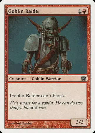 Goblin Raider [Ninth Edition] 1