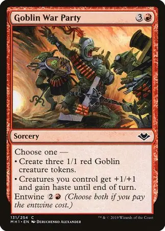 Goblin War Party [Modern Horizons] 1