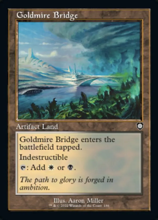Goldmire Bridge (Retro) [The Brothers' War Commander] 1