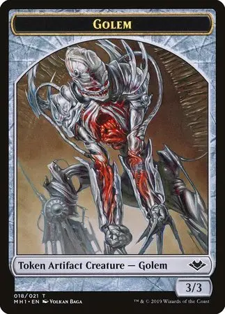Golem Token (018) [Modern Horizons Tokens] 1