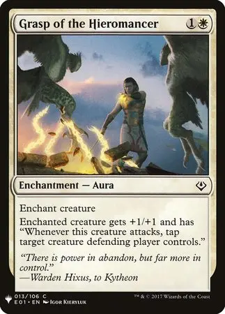 Grasp Of The Hieromancer [Mystery Booster] 1