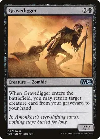 Gravedigger [Core Set 2020] 1