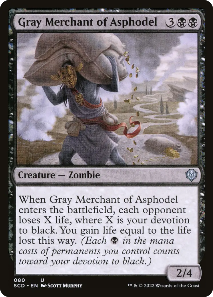 Gray Merchant Of Asphodel [Starter Commander Decks] 1