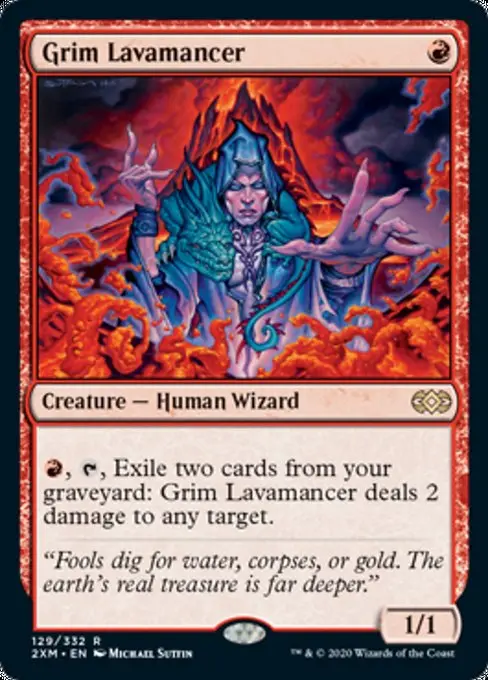 Grim Lavamancer [Double Masters] 1