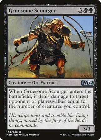 Gruesome Scourger [Core Set 2020] 1
