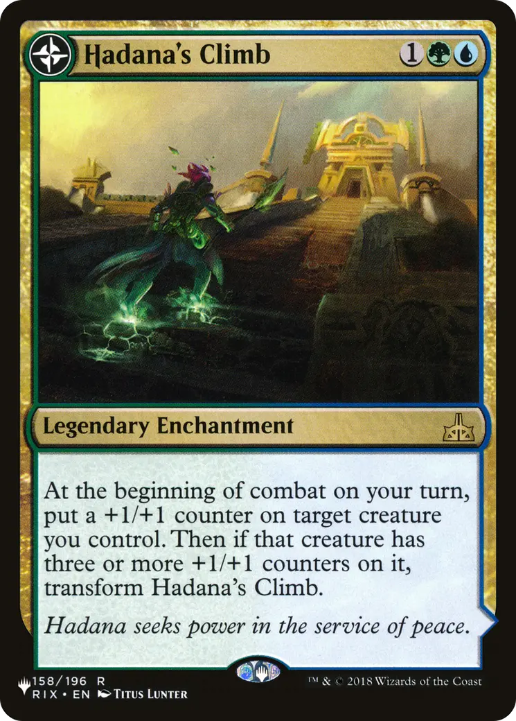 Hadana's Climb // Winged Temple Of Orazca [Secret Lair: From Cute To Brute] 1