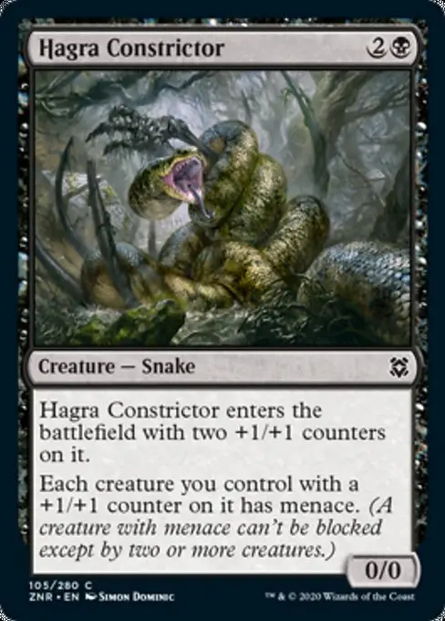 Hagra Constrictor [Zendikar Rising] 1