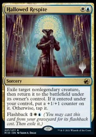 Hallowed Respite (Promo Pack) [Innistrad: Midnight Hunt Promos] 1