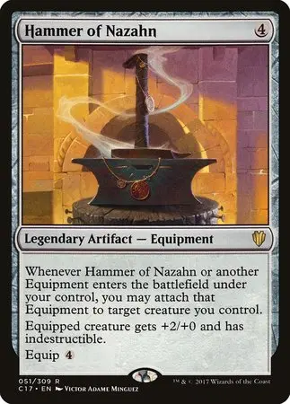 Hammer Of Nazahn [Commander 2017] 1