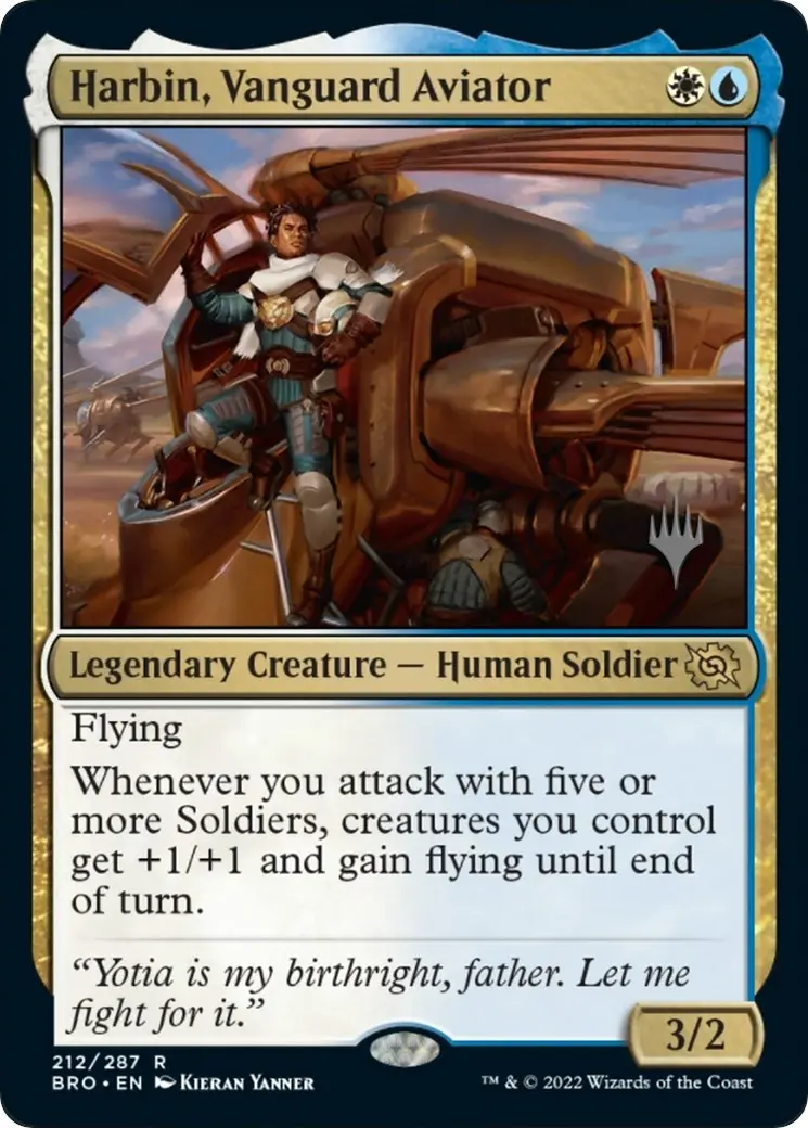 Harbin, Vanguard Aviator (Promo Pack) [The Brothers' War Promos] 1