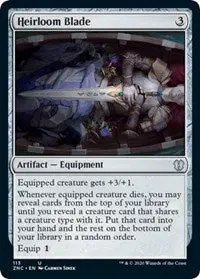 Heirloom Blade [Commander: Zendikar Rising] 1