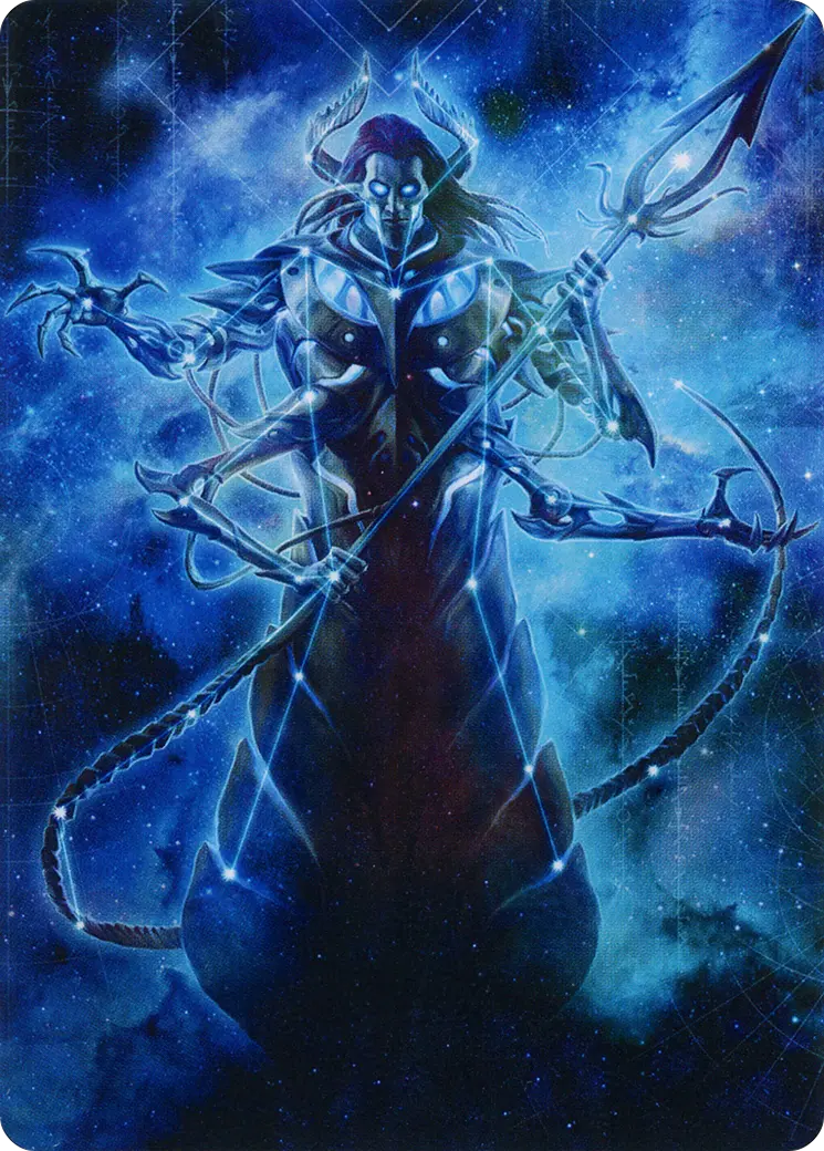 Heliod, The Warped Eclipse Art Card [March Of The Machine Art Series] 1