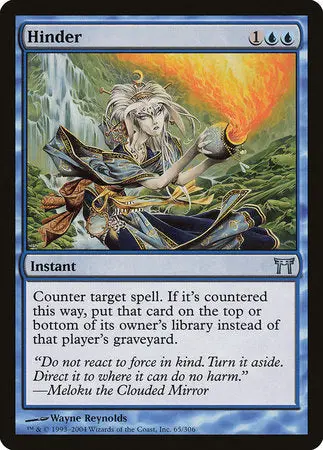 Hinder [Champions Of Kamigawa] 1