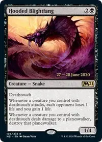 Hooded Blightfang [Prerelease: Core Set 2021] 1
