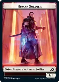 Human Soldier Token (005) [Ikoria: Lair Of Behemoths] 1