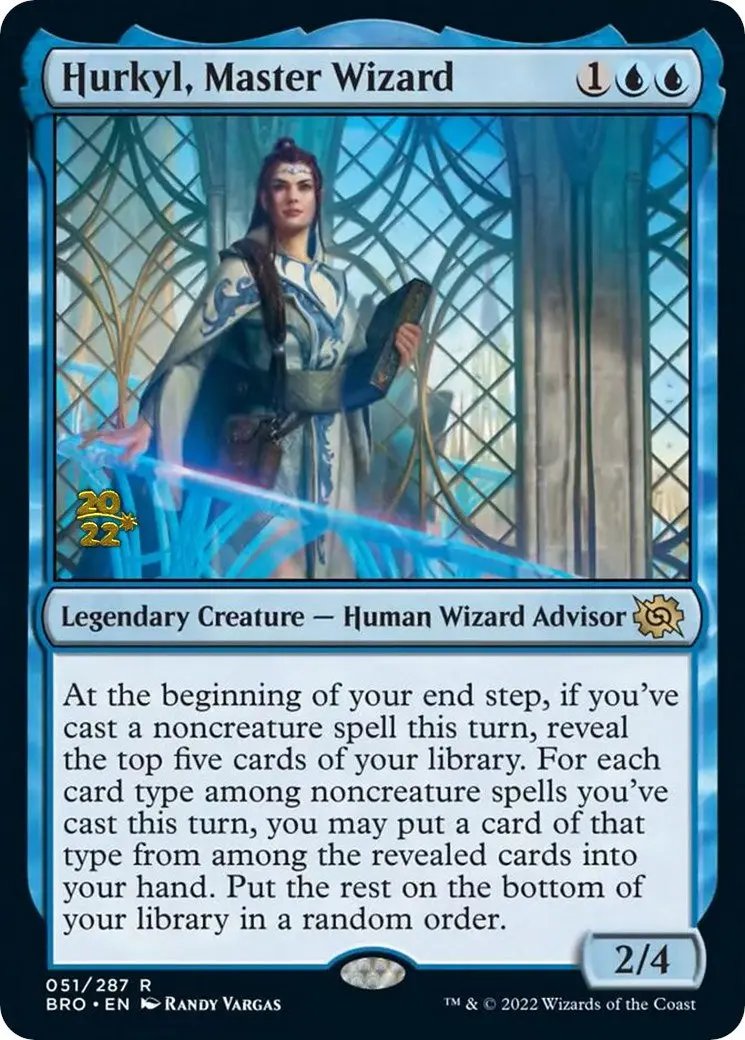Hurkyl, Master Wizard [The Brothers' War: Prerelease Promos] 1
