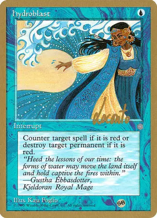 Hydroblast - 1996 Michael Loconto (Ice) (Sb) [Pro Tour Collector Set] 1